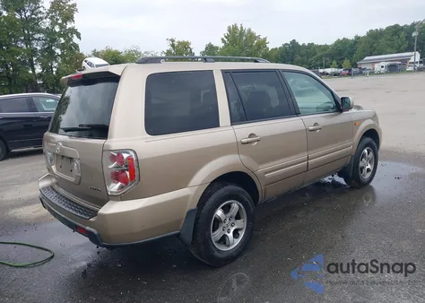2006 Honda Pilot Ex z USA, uszkodzony, nr VIN 5FNYF18446B006554